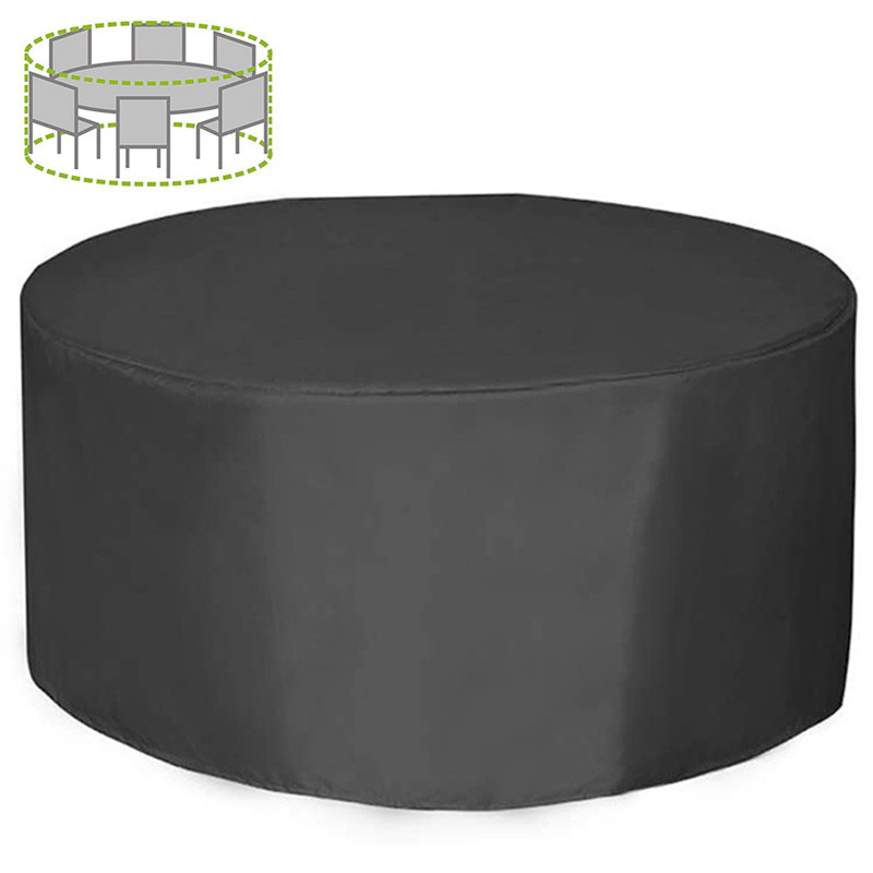 Outdoor Furniture Heavy - Pokrowiec na meble okrągłe, 12 rozmiarów,
