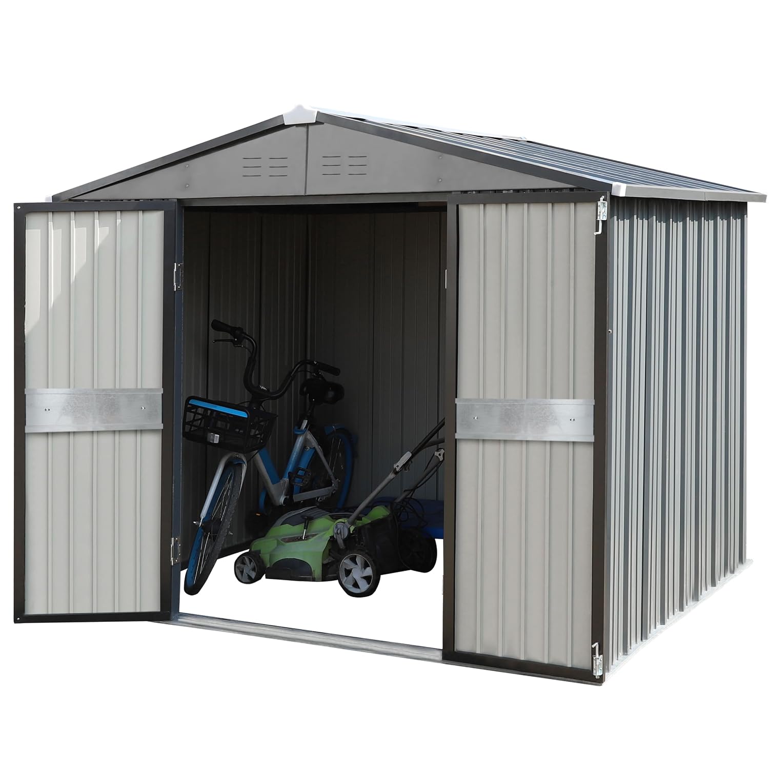 Outdoor Furniture Metal - Szopa ogrodowa 3 x 3 m