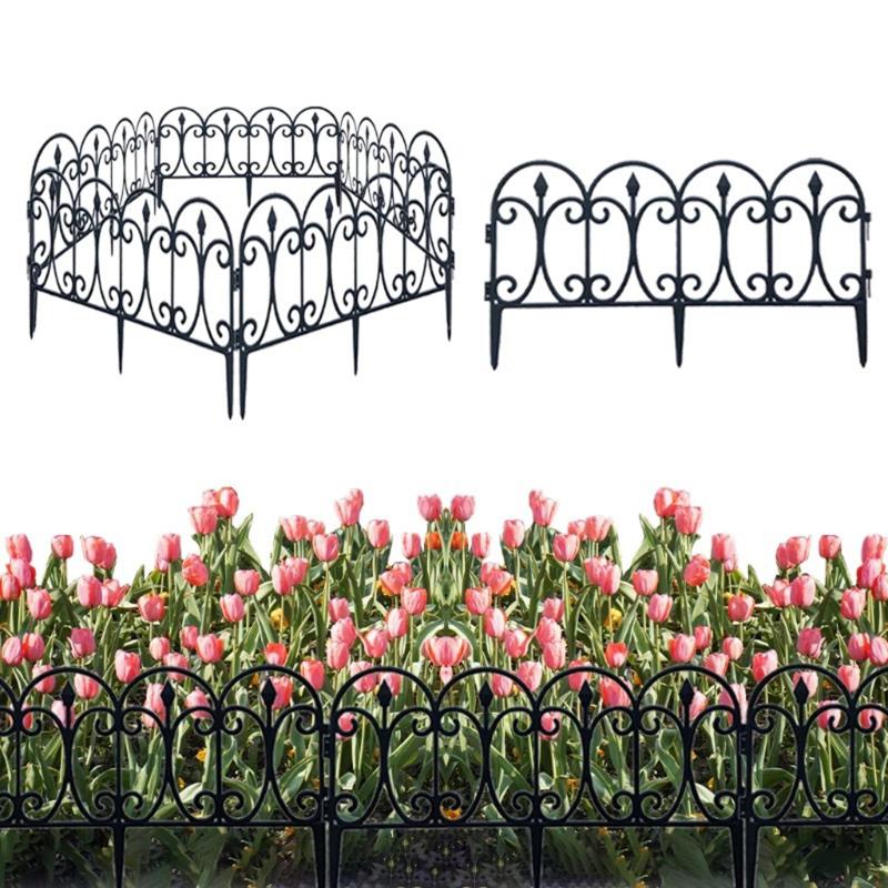 Outdoor Daybed Furniture - Dekoracyjny ogrodowy płotek, odporny na rdzę,