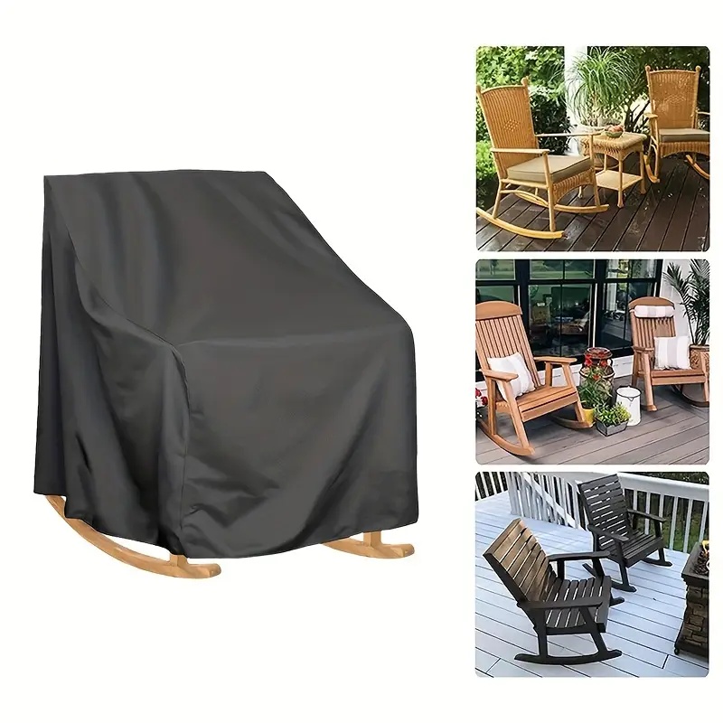 Outdoor Furniture Heavy - Wytrzymały pokrowiec na fotel bujany z