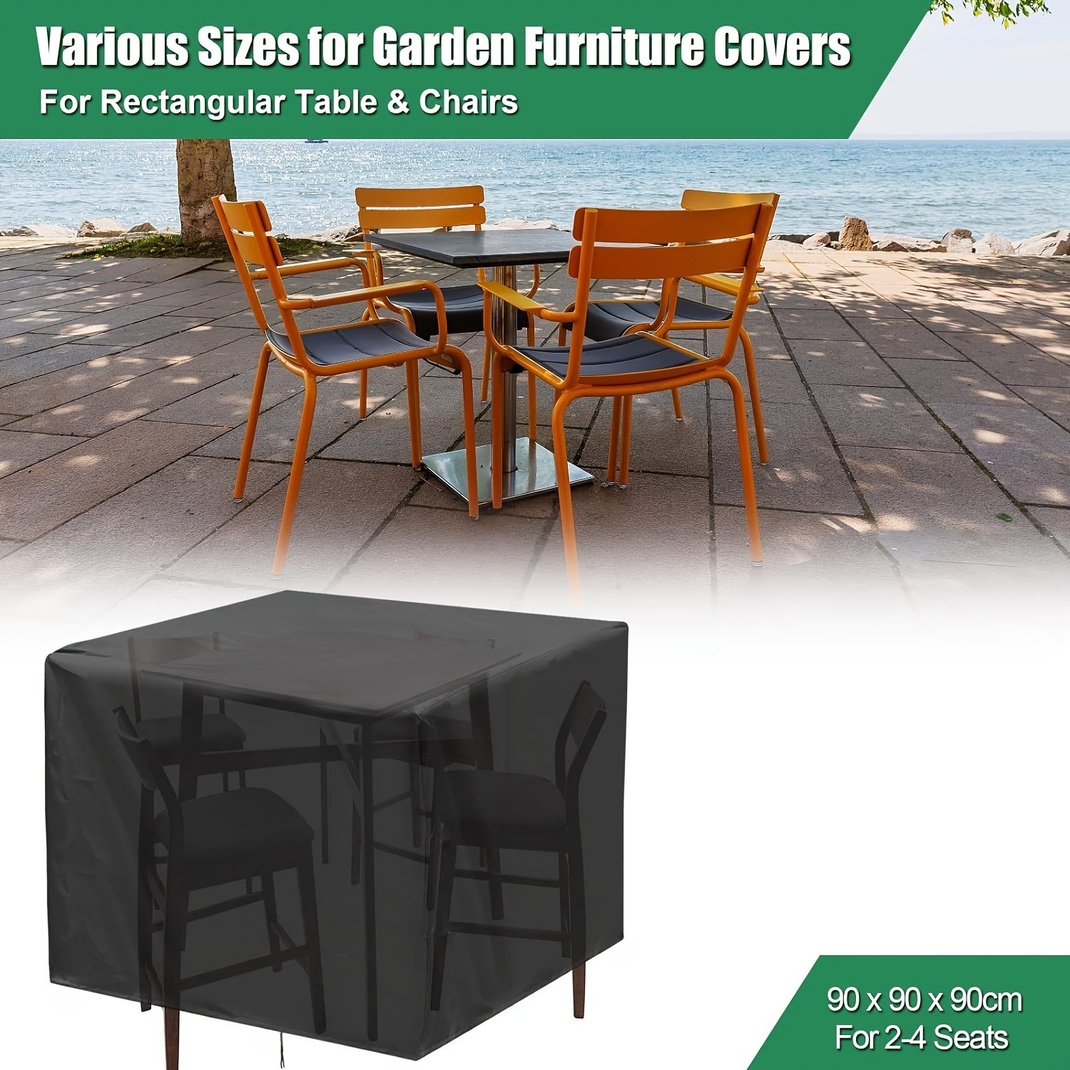 Outdoor Furniture Heavy - Wytrzymała osłona na meble ogrodowe 210D