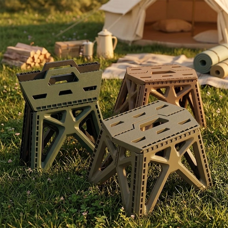 Outdoor Furniture Polywood - Przenośne składane krzesło o dużej nośności,