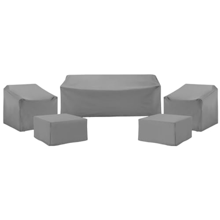 Outdoor Furniture Covers Waterproof - Pokrowce na meble ogrodowe, wodoodporny 5-częściowy
