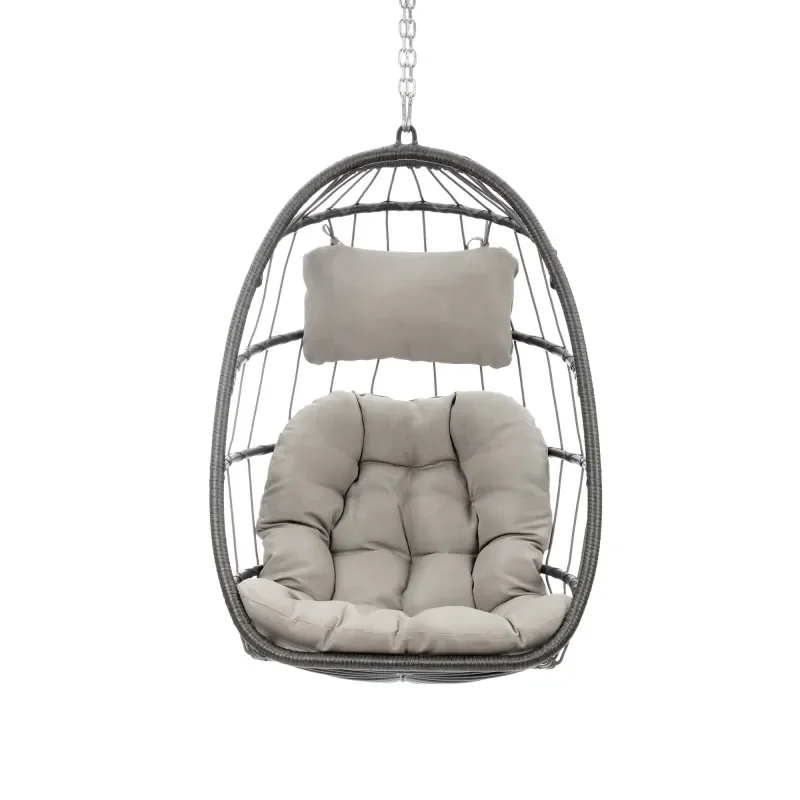 Outdoor Furniture Without Cushions - Huśtawka wisząca z rattanu ogrodowego z
