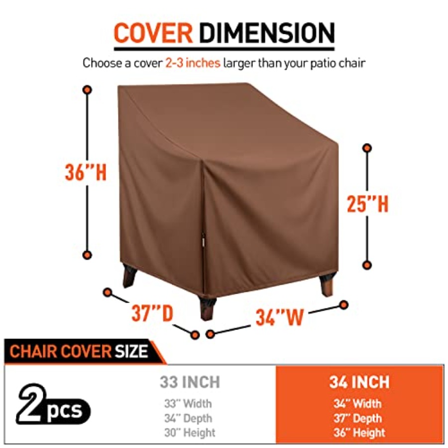 Wodoodporne pokrowce na krzesł – Outdoor Furniture Heavy recenzja i cena