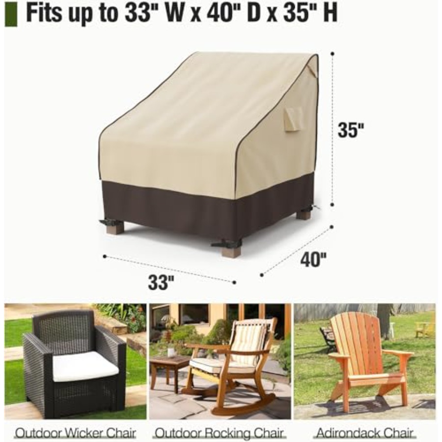 Wodoodporny pokrowiec na krzes – Outdoor Furniture Heavy recenzja i cena