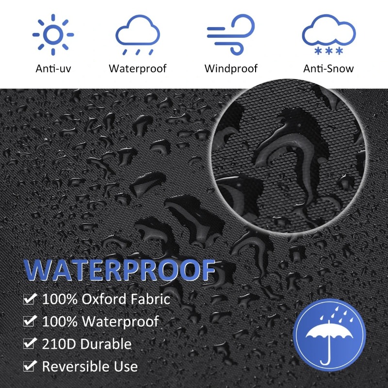 1/2 szt. Pokrowiec na krzesło  – Outdoor Furniture Covers Waterproof recenzja i cena