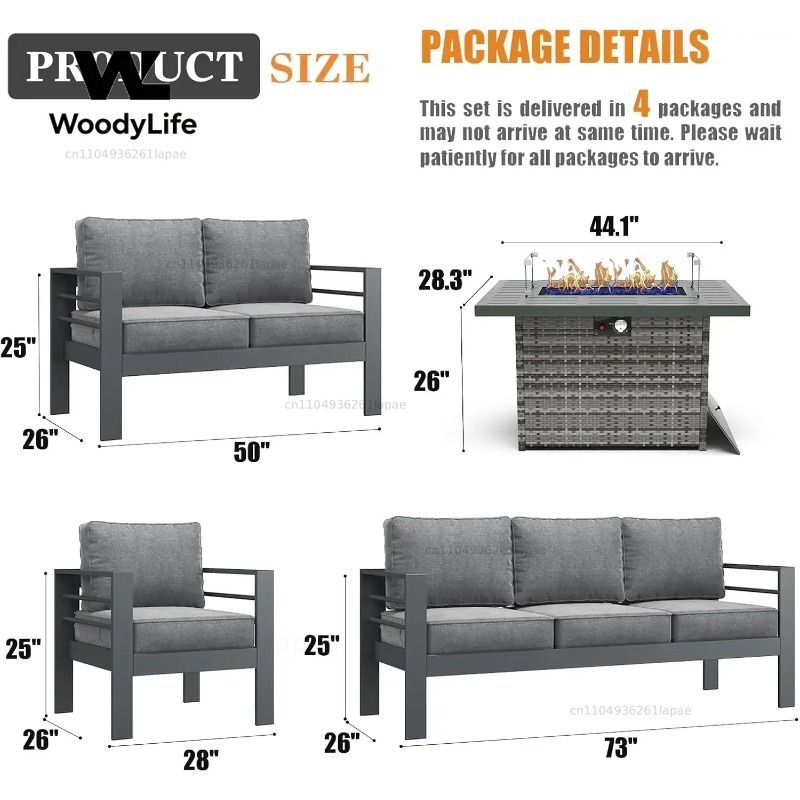 Zestaw mebli ogrodowych z nowo – Outdoor Furniture Fire Table recenzja i cena