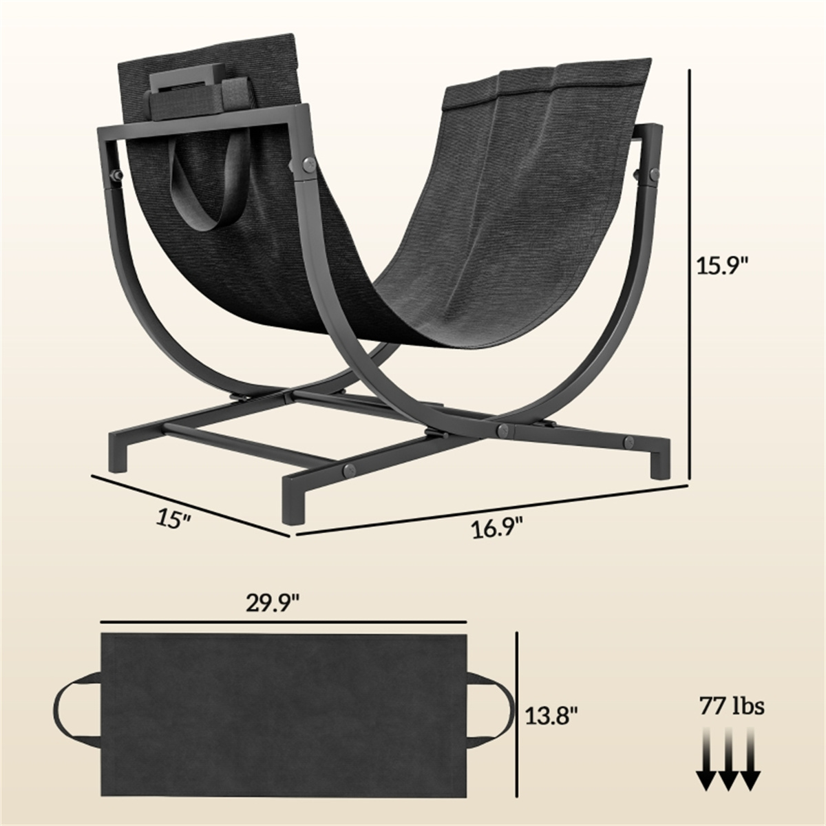 Stojak na drewno do kominka og – Outdoor Furniture Heavy recenzja i cena