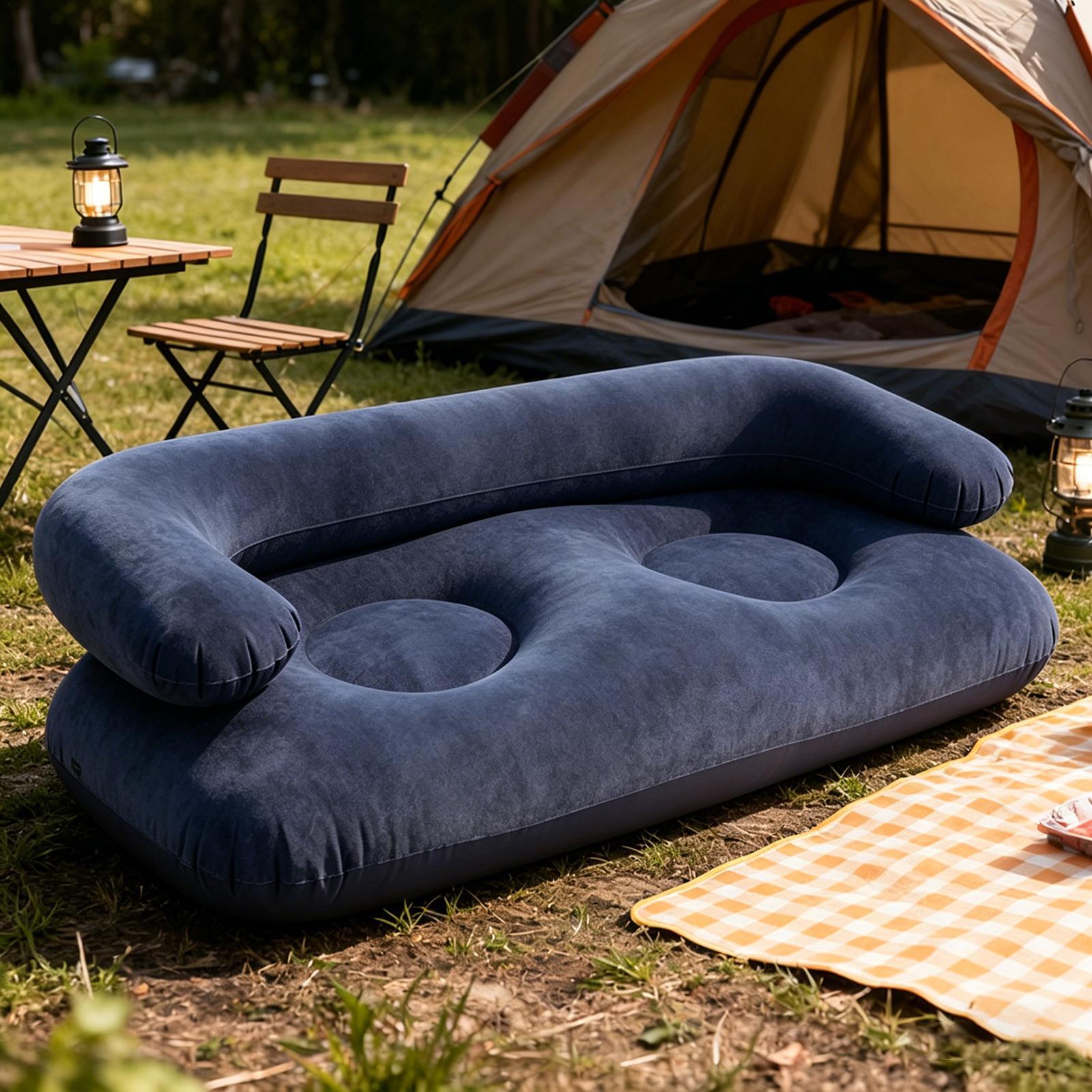 Dwuosobowa dmuchana sofa, wytr – Outdoor Furniture Heavy recenzja i cena