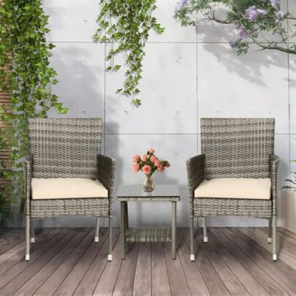 Zestaw mebli ogrodowych na pat – Rattan Lounge Set recenzja i cena