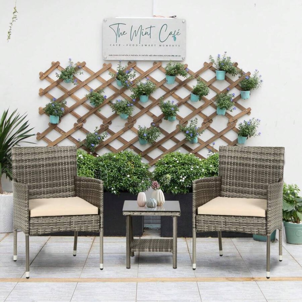 Zestaw mebli ogrodowych na pat – Rattan Lounge Set recenzja i cena