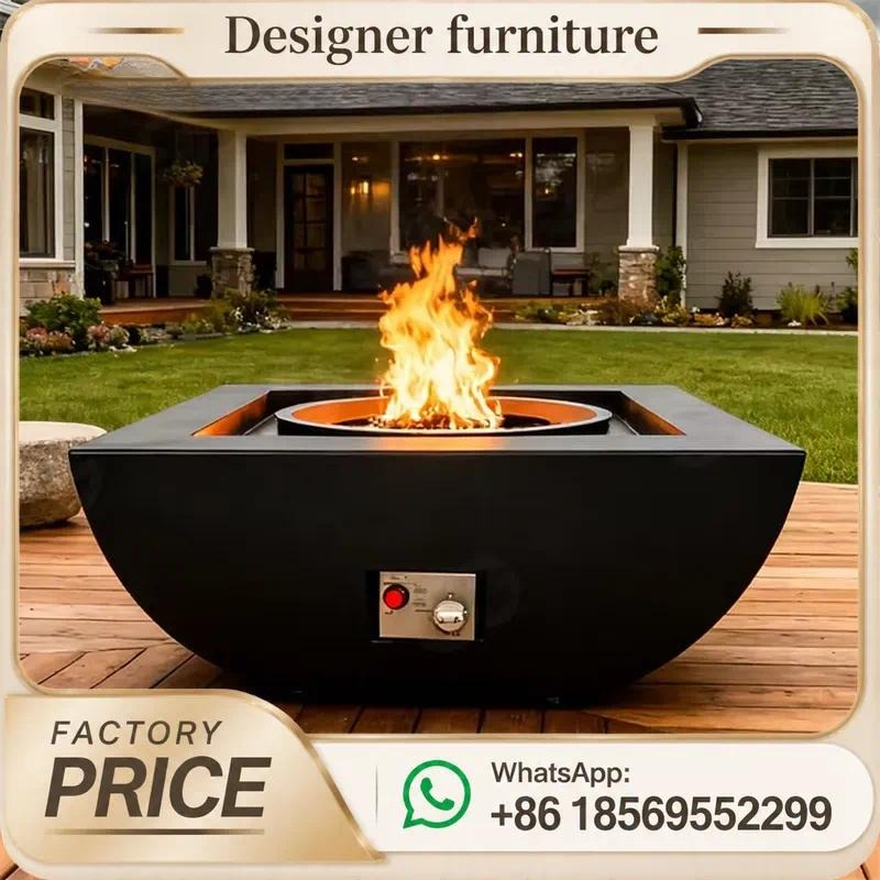 Niestandardowy stół z palnikie – Outdoor Furniture Fire Table recenzja i cena