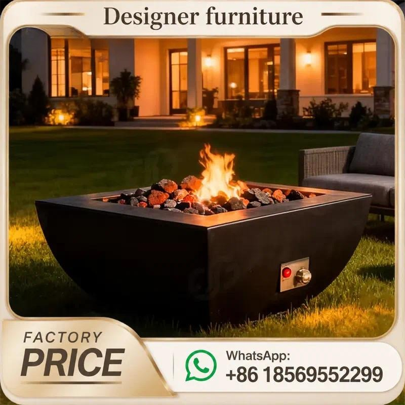 Niestandardowy stół z palnikie – Outdoor Furniture Fire Table recenzja i cena