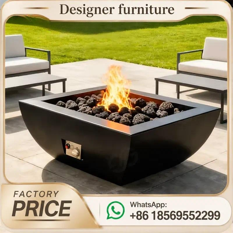 Niestandardowy stół z palnikie – Outdoor Furniture Fire Table recenzja i cena