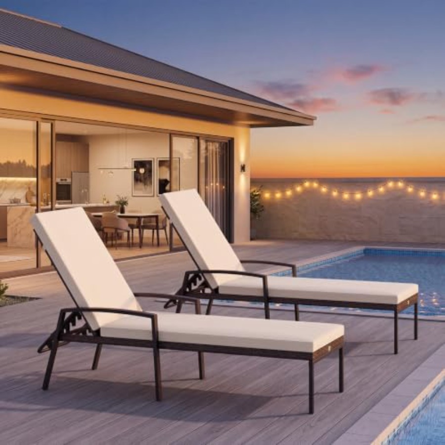 Zestaw mebli ogrodowych na pat – Rattan Lounge Set recenzja i cena