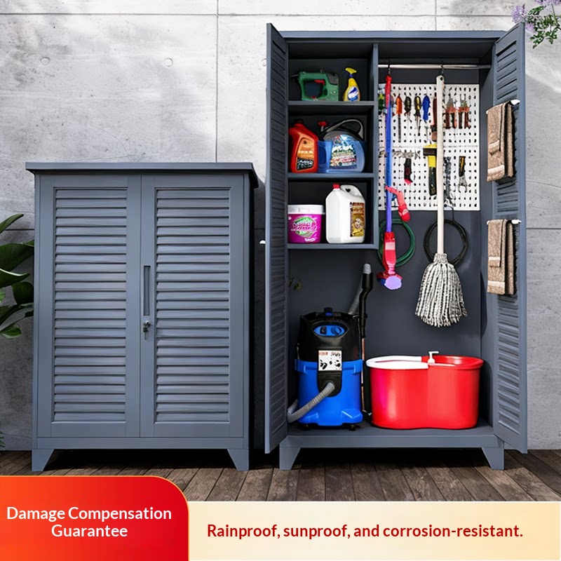 Szafka ogrodowa aluminiowa na  – Outdoor Furniture Metal recenzja i cena
