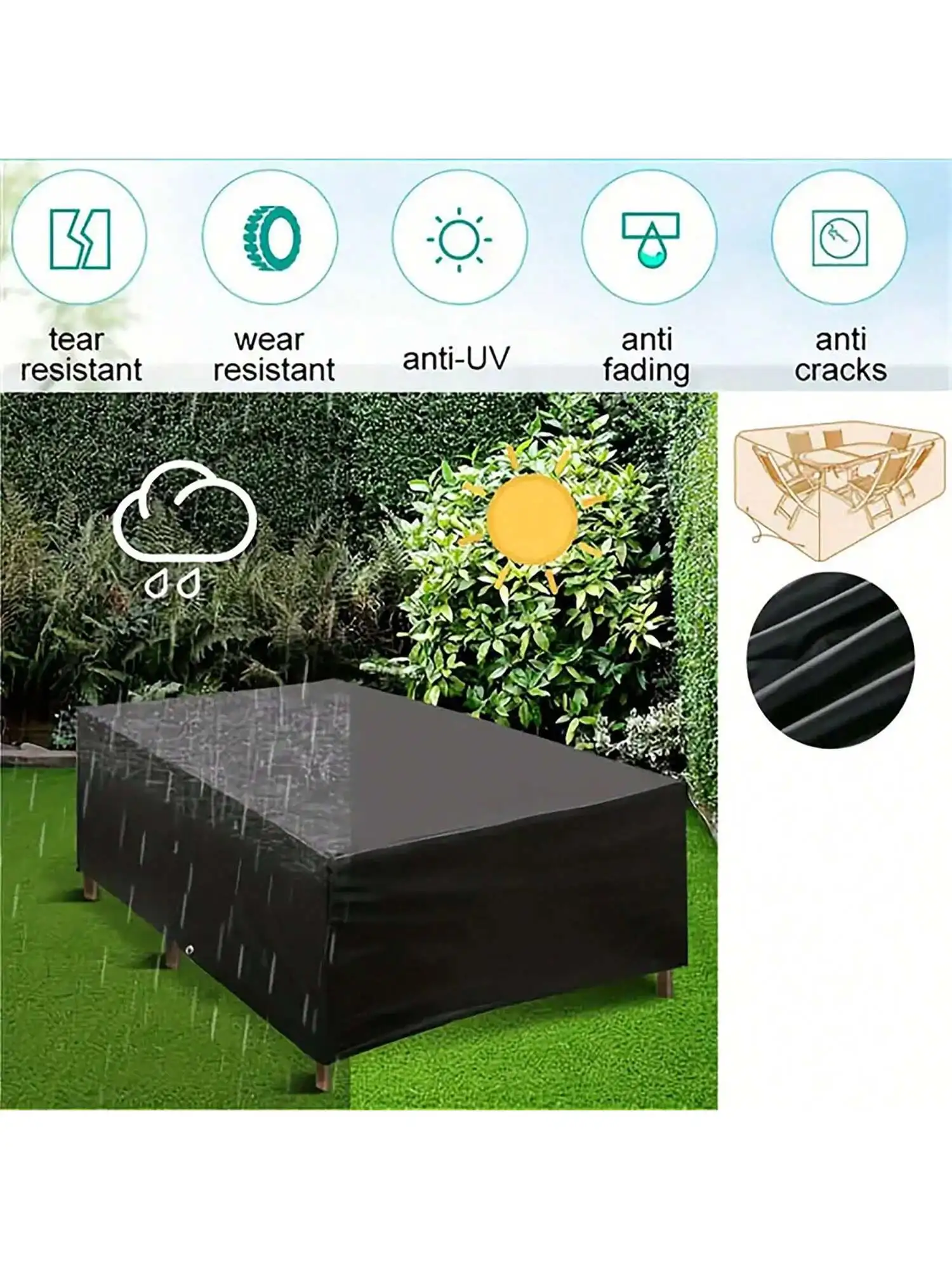 Multi-Size Outdoor Patio Garde – Bistro Table Set recenzja i cena