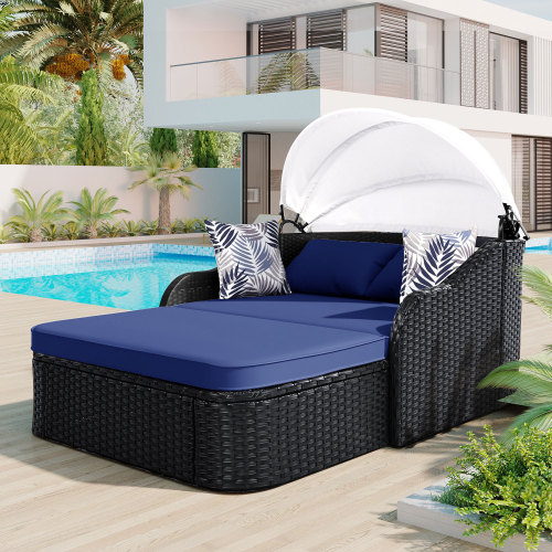 Leżanka ogrodowa 79,9 cala z r – Outdoor Daybed Furniture recenzja i cena