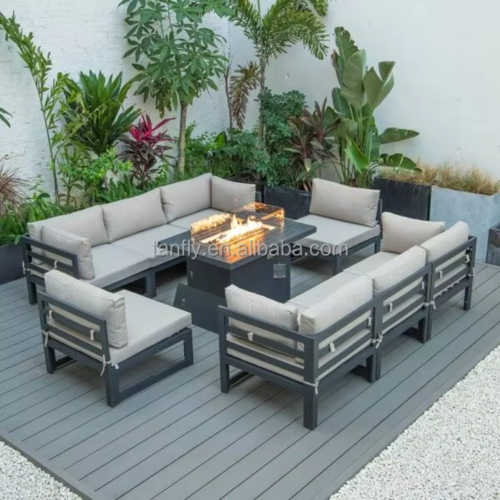 Zestaw mebli ogrodowych do wil – Outdoor Furniture Fire Table recenzja i cena