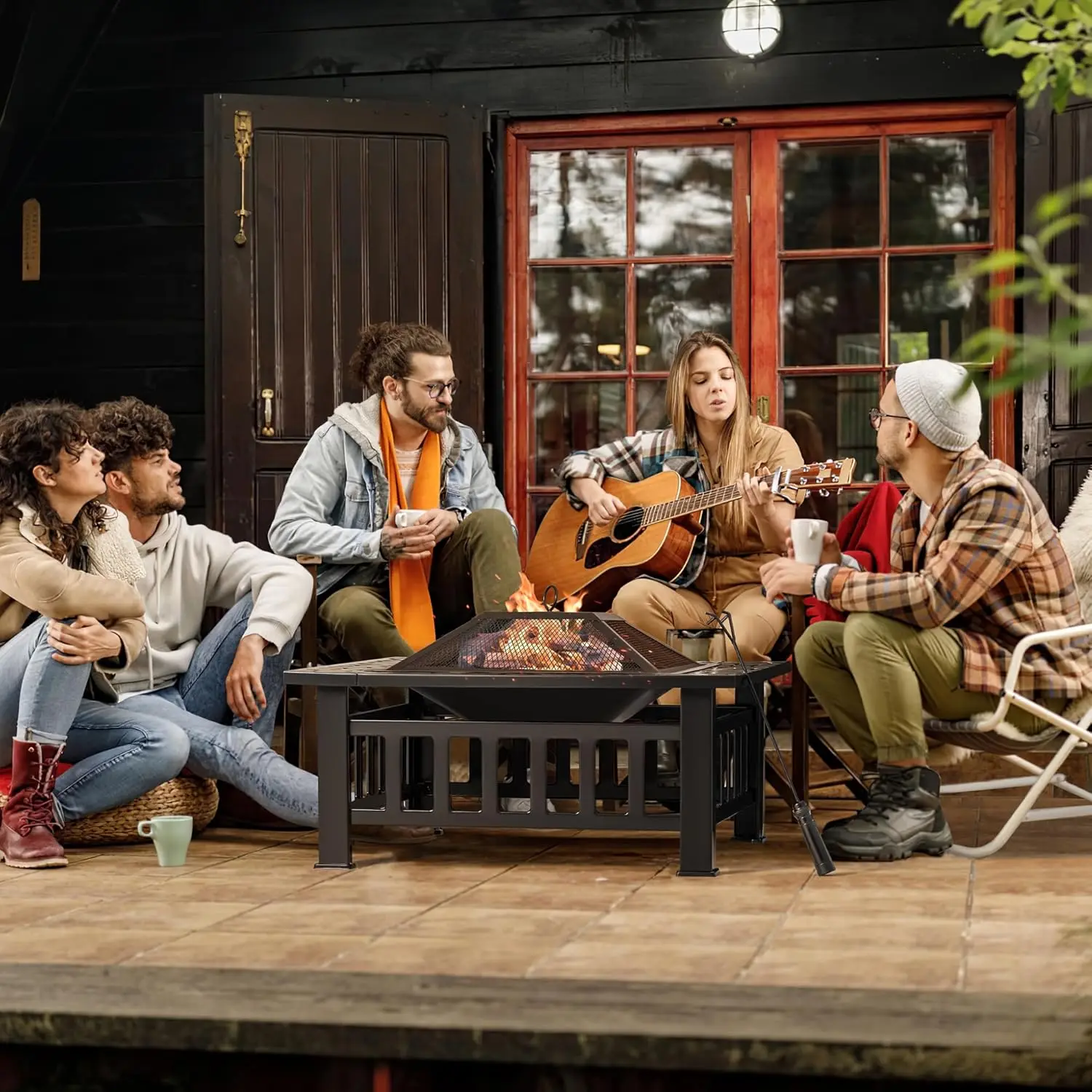Ognisko ogrodowe, 32-calowy me – Outdoor Furniture Fire Table recenzja i cena