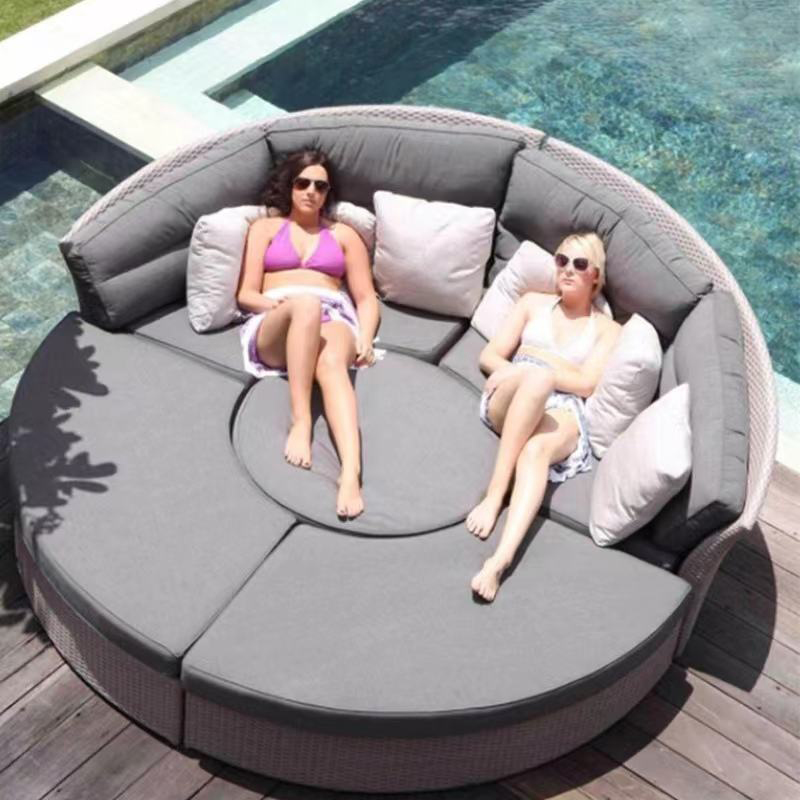 Zestaw mebli ogrodowych z ratt – Outdoor Daybed Furniture recenzja i cena
