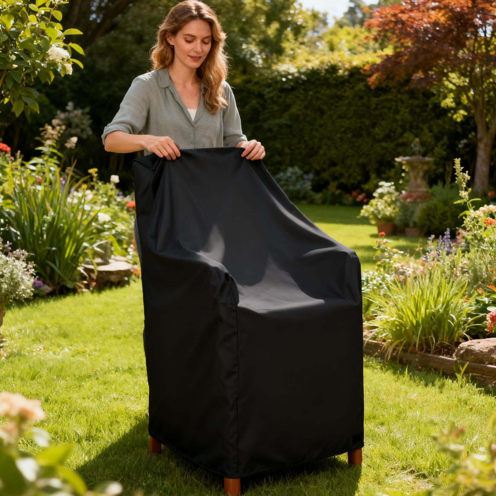Pokrowiec na krzesło ogrodowe, – Outdoor Furniture Covers Waterproof recenzja i cena