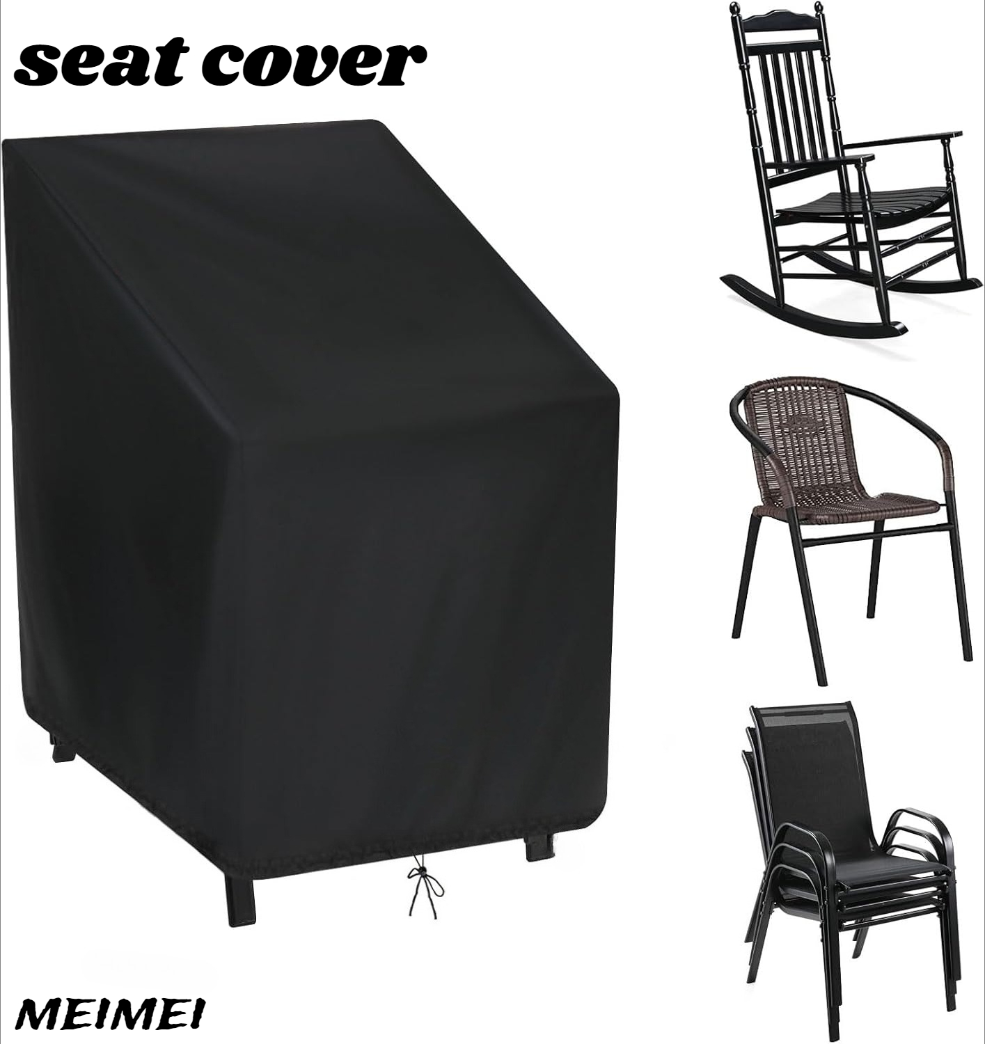 Pokrowiec na krzesła, torba do – Outdoor Furniture Covers Waterproof recenzja i cena