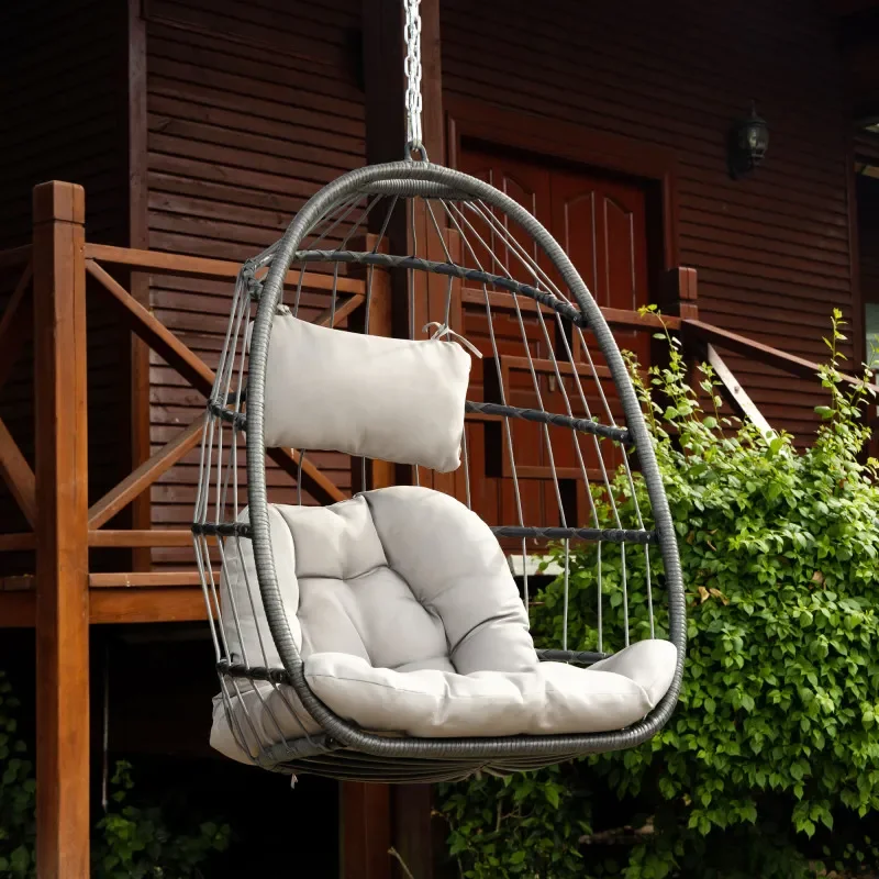 Huśtawka wisząca z rattanu ogr – Outdoor Furniture Without Cushions recenzja i cena
